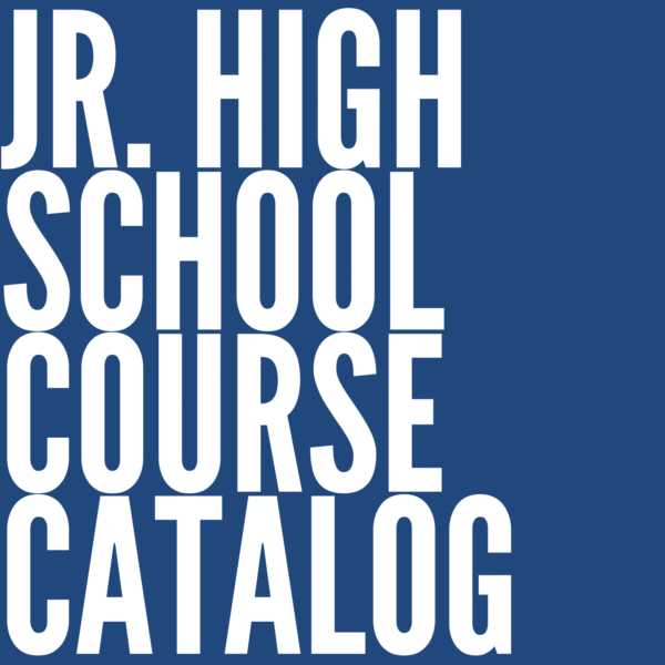 Jr. High Course Catalog