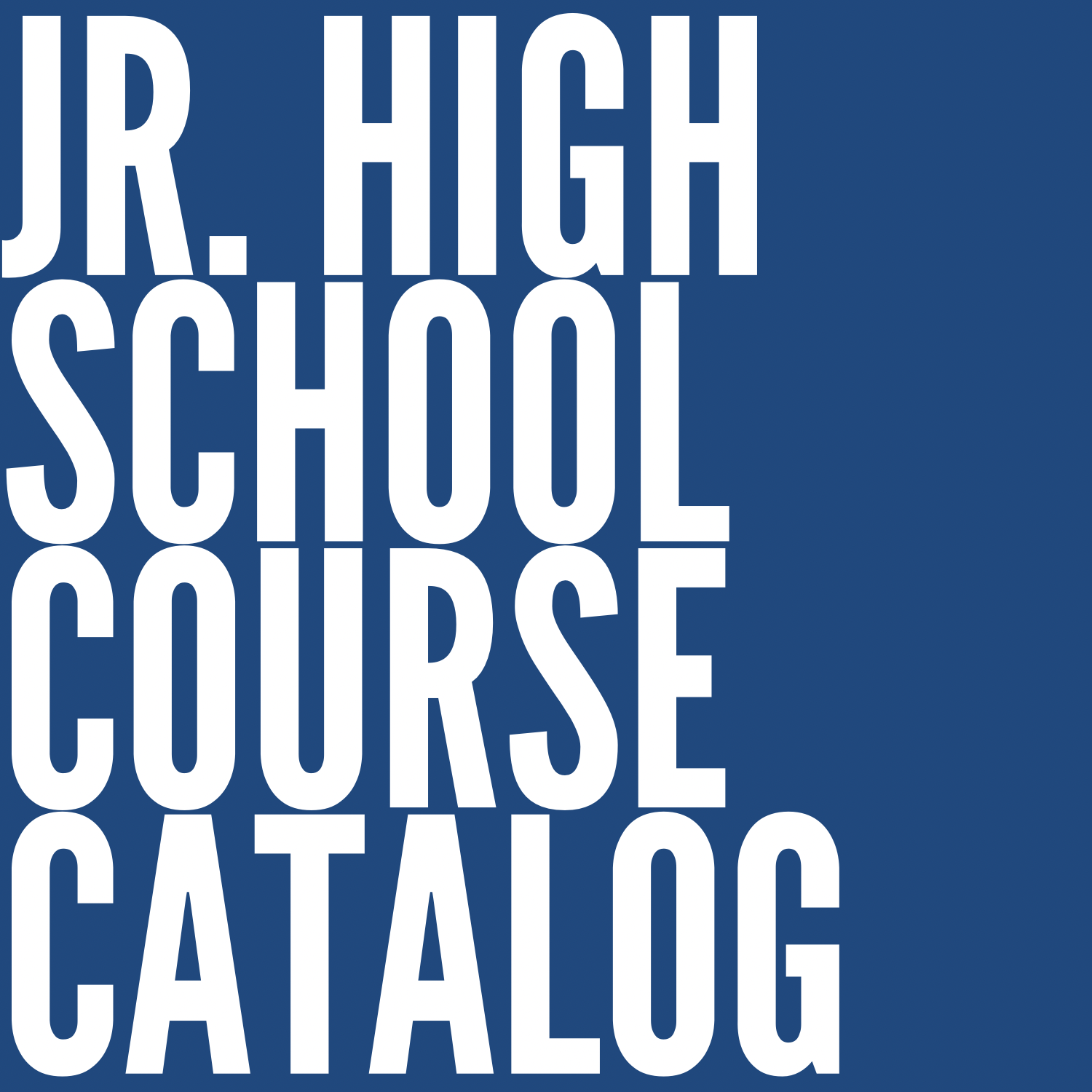 Course Catalog American Leadership Academy