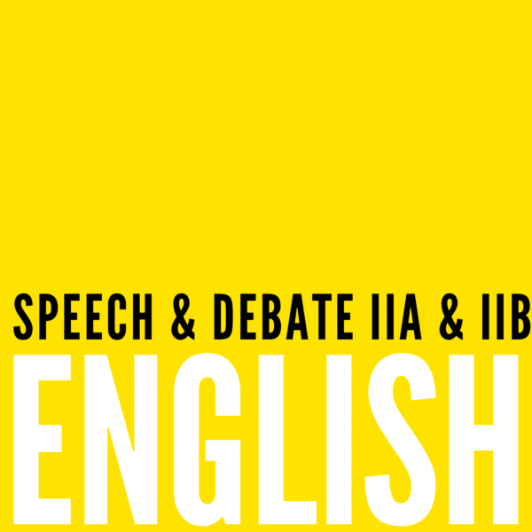 Speech & Debate IIA & IIB