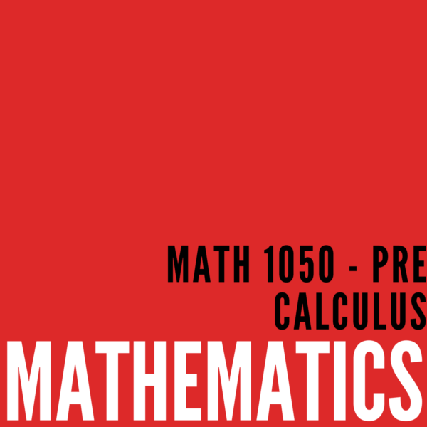 Pre Calculus / Math 1050