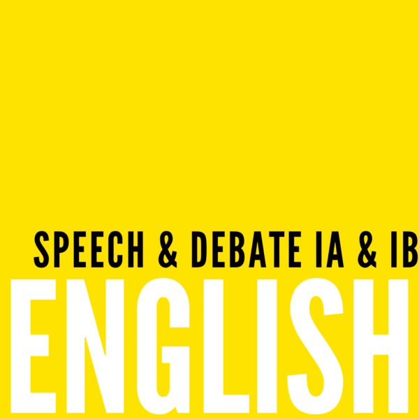 Speech & Debate IA & IB