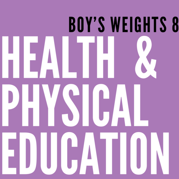 Boy’s Weights 8
