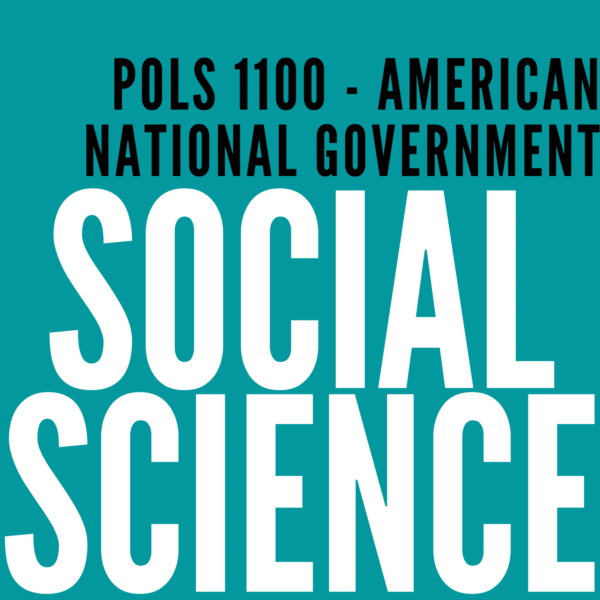 POLS 1100 – American National Government