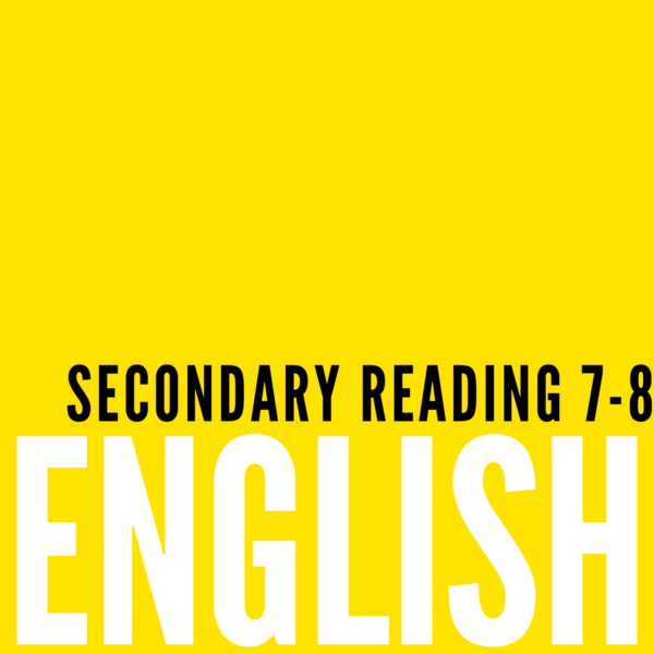 Secondary Reading 7-8