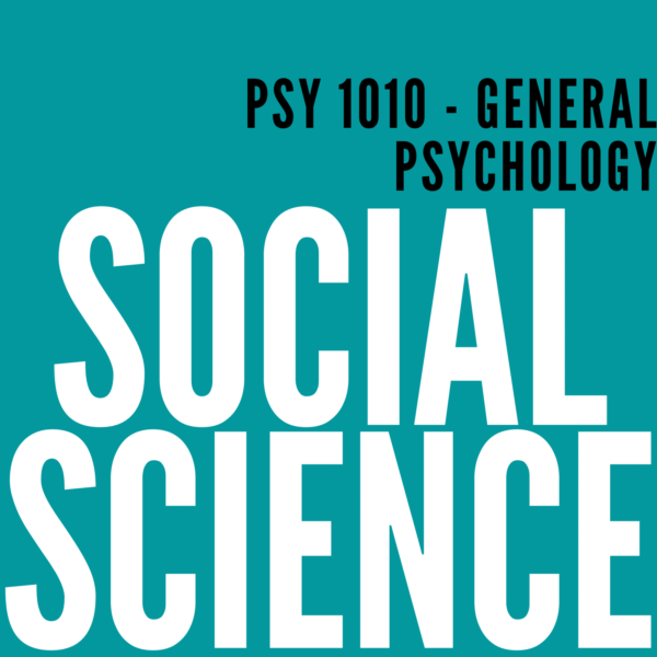 PSY 1010 – General Psychology
