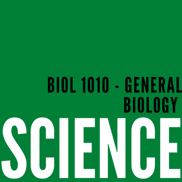 BIOL 1010 – General Biology