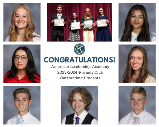 Congratulations to our 2023-2024 Kiwanis Outstanding Student Recipients