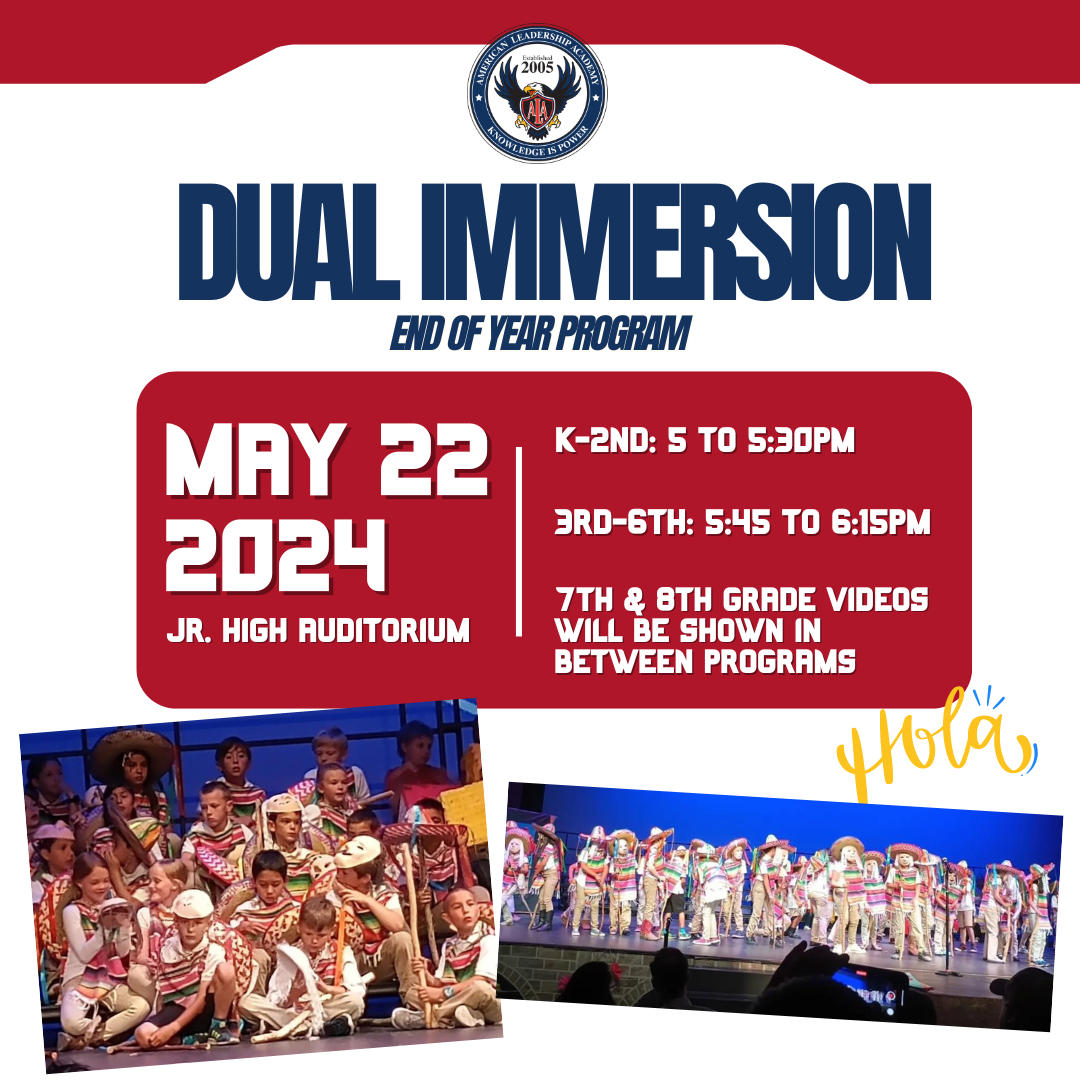 Duel Immersion End of Year Program
