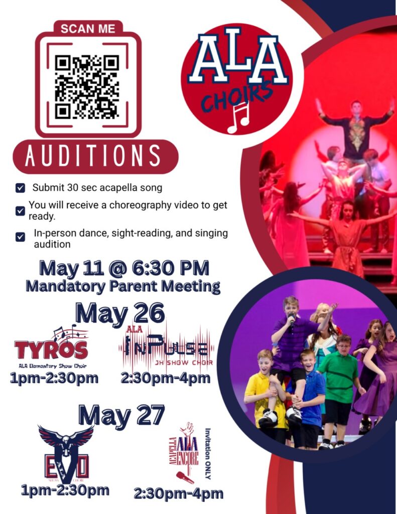 Choir Auditions 2026